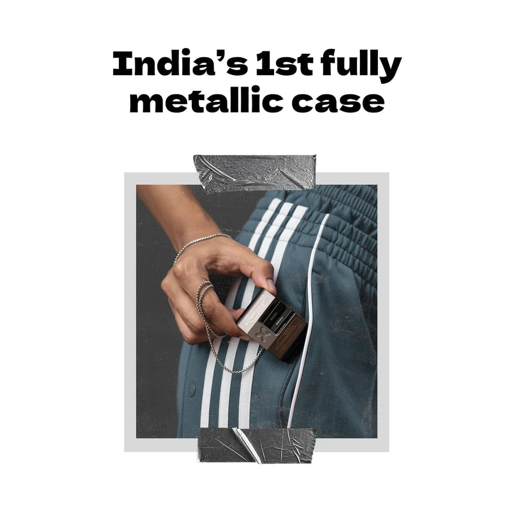 noise Buds Marine TWS Earbuds with Active Noise Cancellation (IPX4 Water Resistant, Dual Pairing, Marine Grey