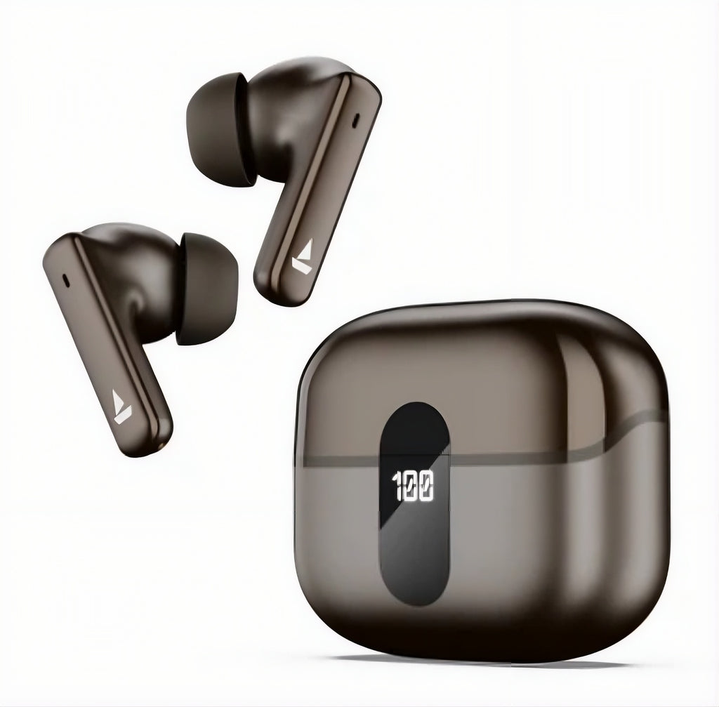 BoAt Airdopes 181 Pro TWS Earbuds with 100 Hours Playback, Quad Mics with ENx™ Technology, 10mm Drivers, BEAST™ Mode, ASAP™ Fast Charge, Bluetooth v5.3 & IPX5 Water Resistance