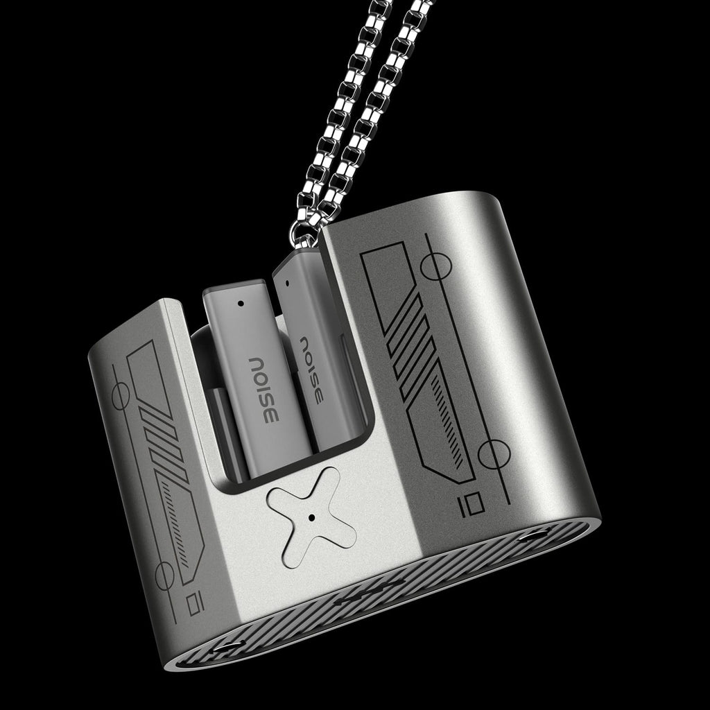 noise Buds Marine TWS Earbuds with Active Noise Cancellation (IPX4 Water Resistant, Dual Pairing, Marine Grey