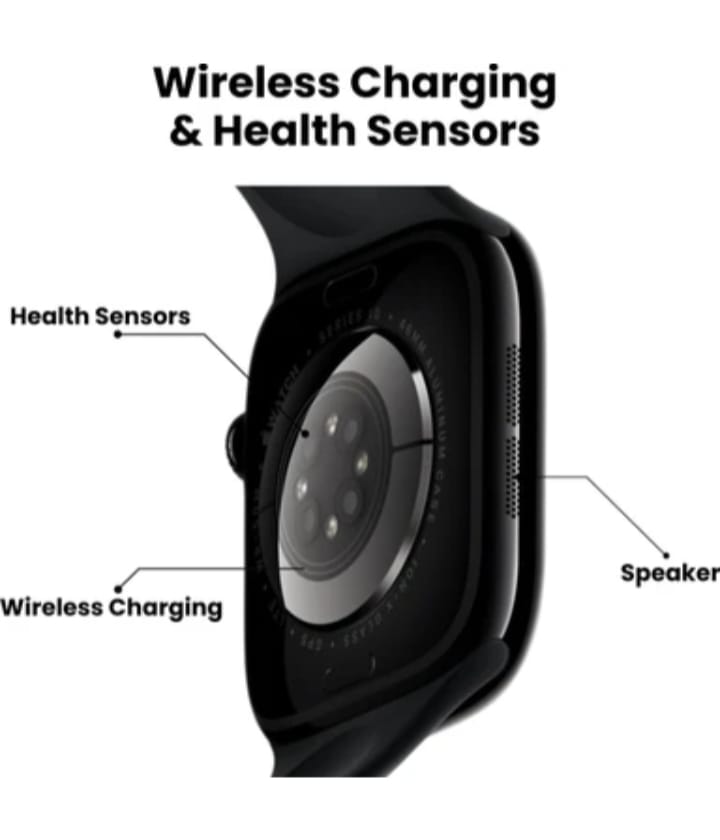 Watch X Smartwatch with 2 Interchangeable Bands, Magnetic Charger, HD Touch Display, Bluetooth Calling, Fitness & Health Tracking – Compatible with Android & iOS