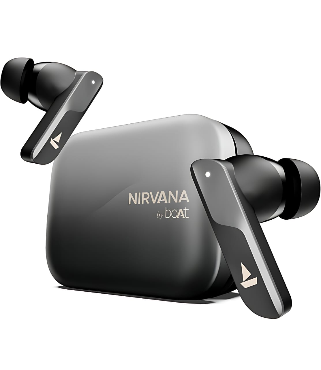 boAt Nirvana X TWS (2025) Bluetooth Earbuds TWS Ear Buds Wireless Earphones with mic, Cosmic Onyx Knowles Dual Drivers, Hi-Res Audio LDAC, Spatial Audio, 4Mic ENx, App Support, Dual Pair, Fast Charge