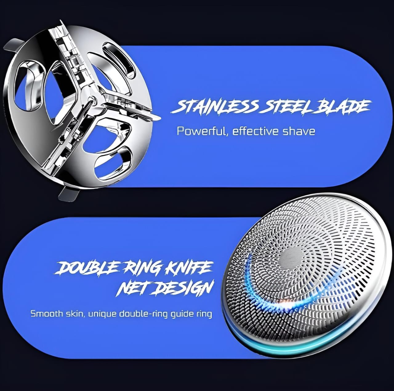 Portable Electric Mini Shaver for Men – Compact, Powerful & Travel-Friendly Grooming Tool