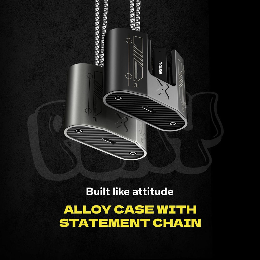 noise Buds Marine TWS Earbuds with Active Noise Cancellation (IPX4 Water Resistant, Dual Pairing, Marine Grey