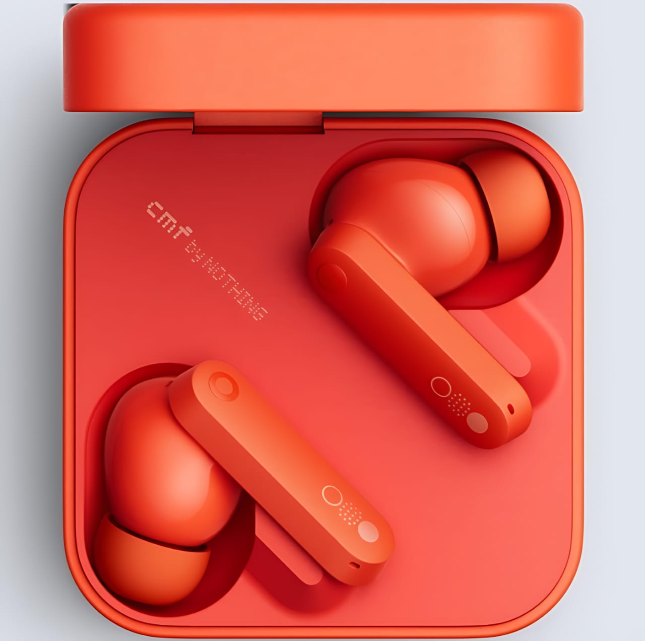 CMF by Nothing Buds (Orange) | 42dB Active Noise Cancellation, 12.4mm Bio-Fiber Drivers, Dirac-Tuned Sound | Wireless Bluetooth Earbuds